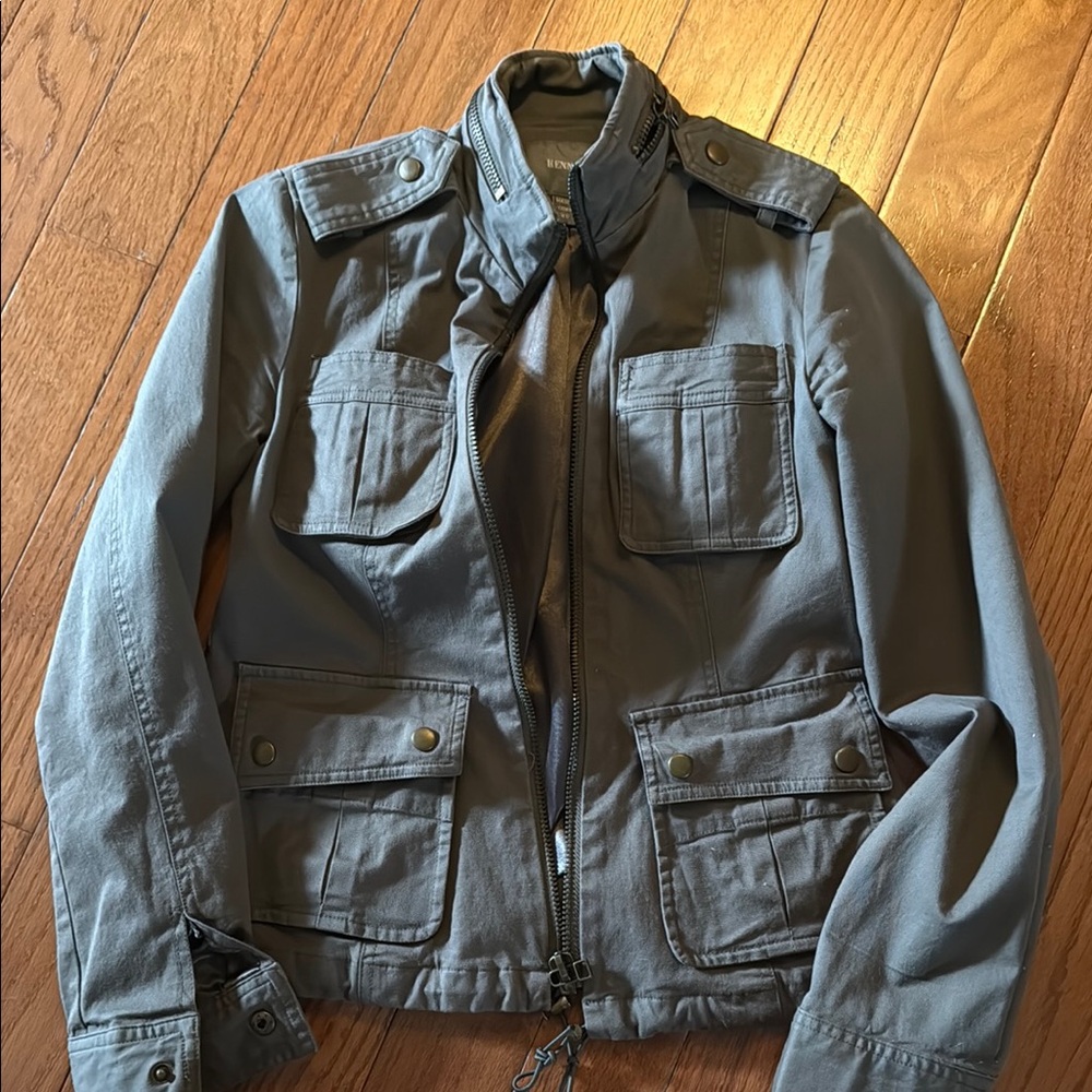 Women’s  Green Military Style Jacket Kenna -T